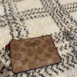 Small Coach card holder wallet
